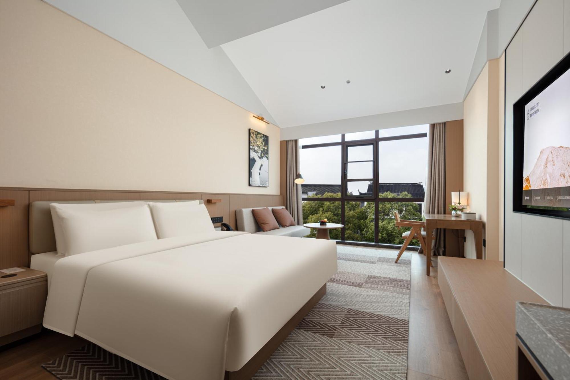 Atour Hotel Suzhou Beisi Pagoda Taohuawu Street Exteriör bild